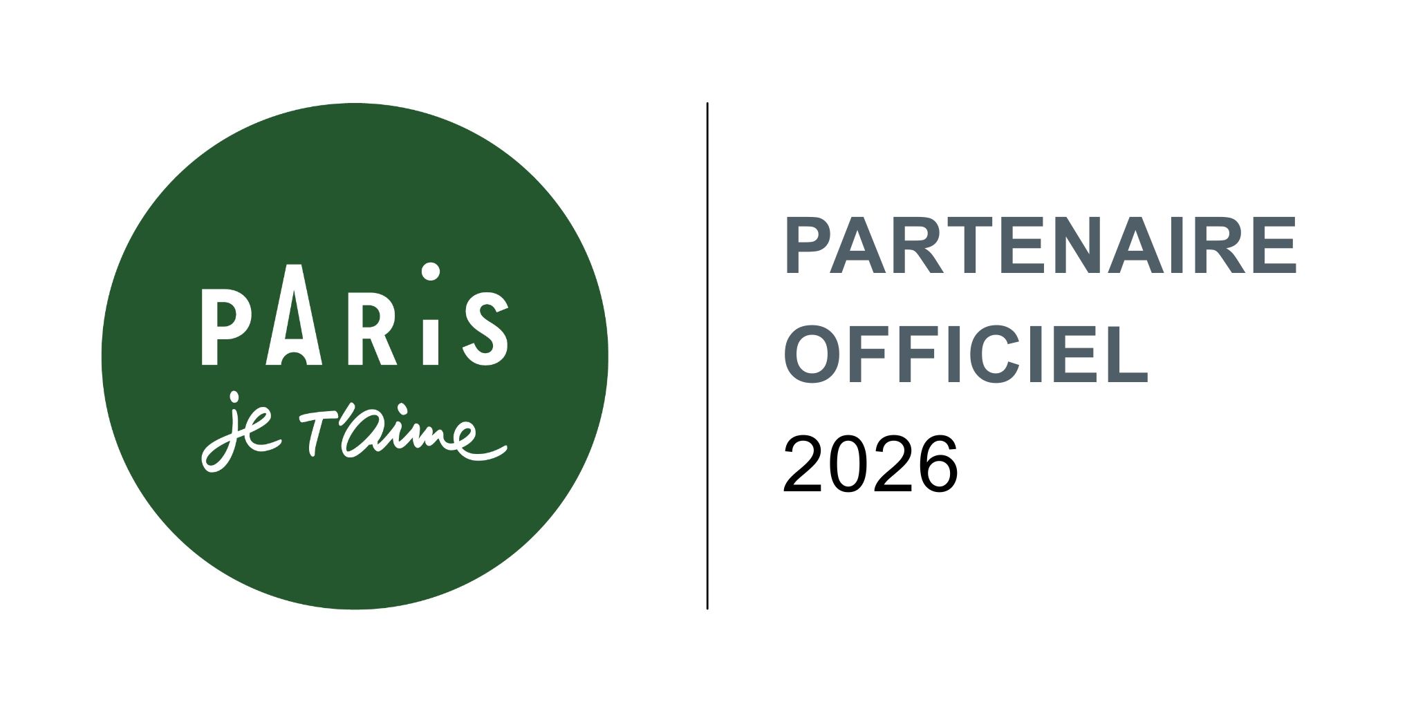 Paris je t’aime - partenaire
officiel 2024